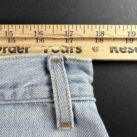 Y2K Levi's Jeans Mens 35x31* 560 Loose Tapered Blue Faded Cotton Denim Tag 36x32 - Picture 16 of 16